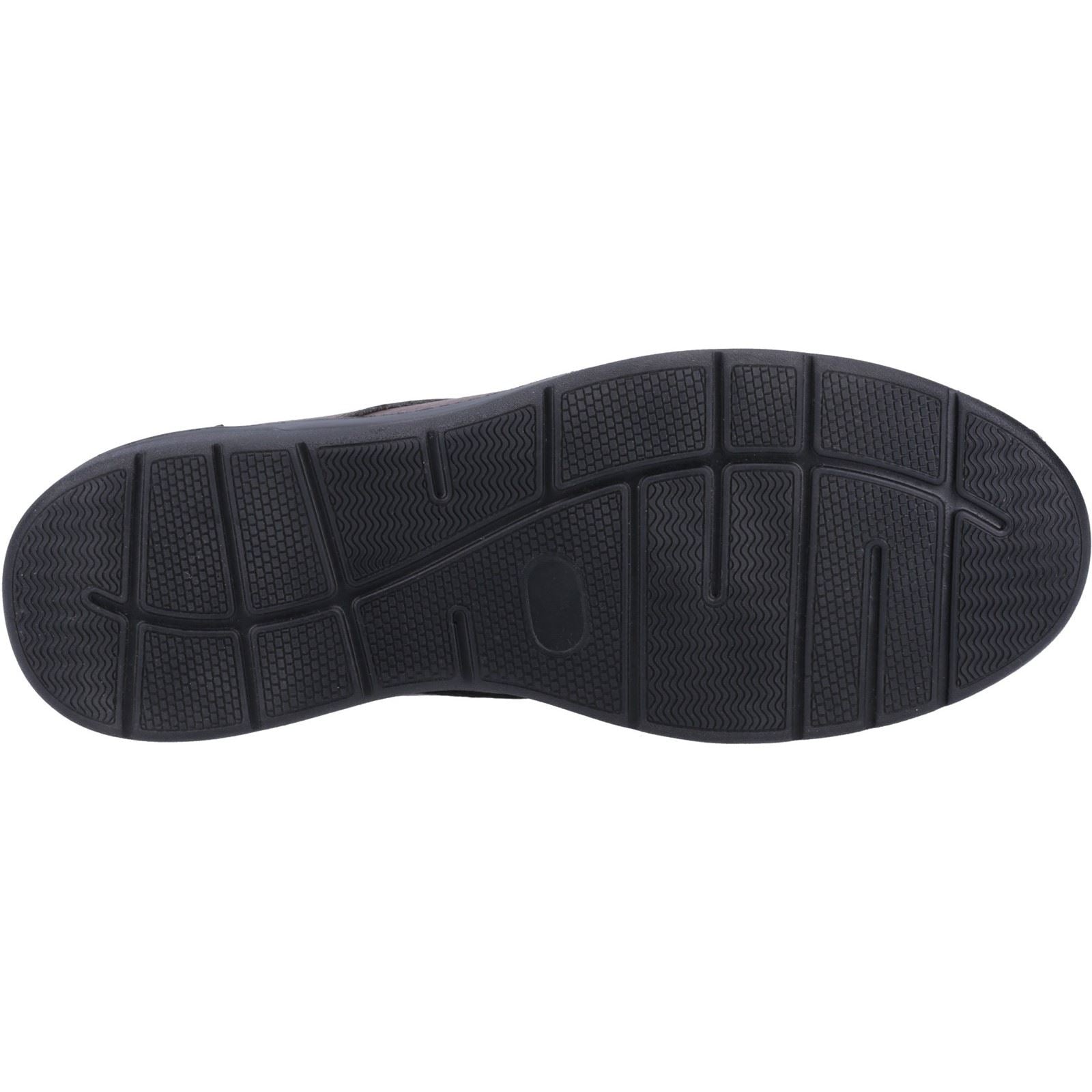 Hush Puppies Marco Chaussures En Cuir Marron À Lacets Pour Homme