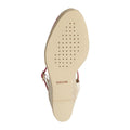 Geox D GELSA Sandales En Cuir Pour Femmes Couleur Cyclamen