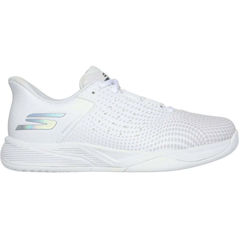 Skechers Performance Slip-ins Relaxed Fit Viper Court Reload Baskets Blanches En Polyuréthane Pour Femme