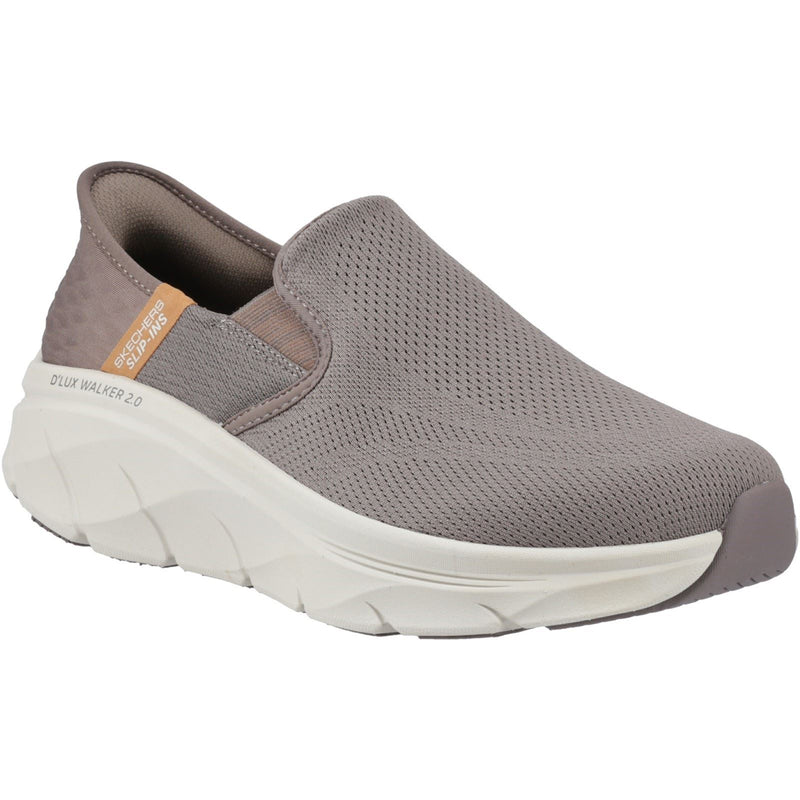 Skechers D'Lux Walker 2.0 Sneakers En Toile Pour Hommes Marron