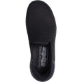 Skechers Go Walk Flex Relish Sneakers Noires Pour Femmes En Textile