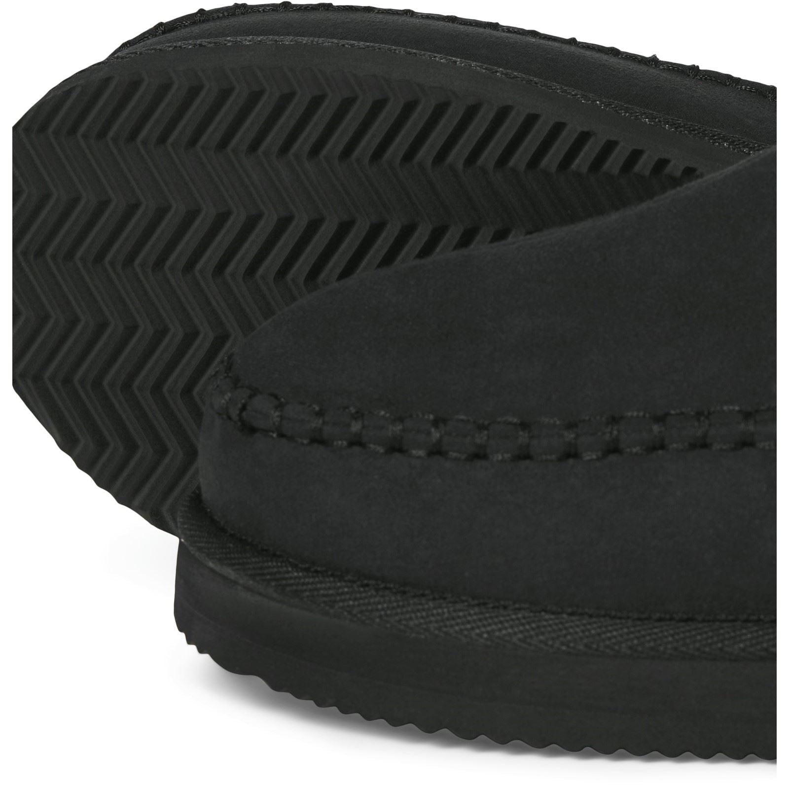 Jack & Jones Manor Moc Mules Anthracite En Polyester Pour Homme