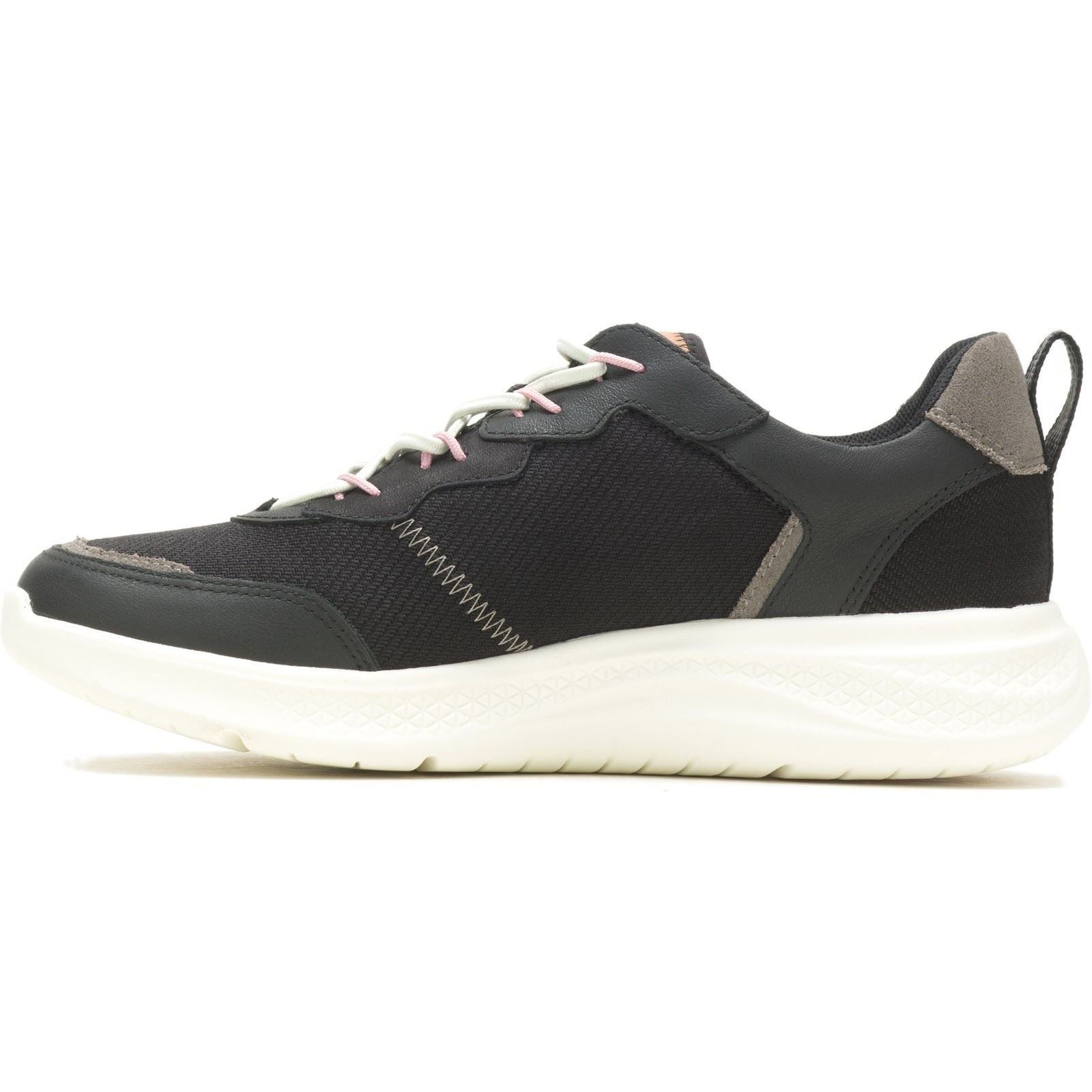 Hush Puppies Elevate Bungee Baskets Noires Pour Femme En Cuir