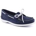 Sperry Authentic 1 Eye Chaussures Bateau En Cuir Pour Femmes En Bleu Marine