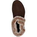 Skechers On-The-Go Joy First Glance Bottes En Cuir Pour Femmes Couleur Chocolat