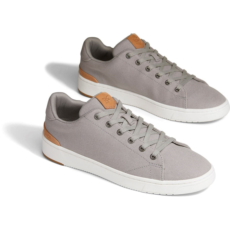 TOMS Travel Lite 2.0 Low Baskets Grises Pour Hommes En Coton À 100%