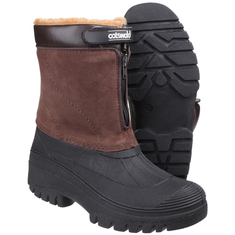 Cotswold Venture Bottes En Caoutchouc Synthétique Marron