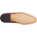 Base London Bruno Chaussures À Enfiler Pour Hommes En Cuir Brûlé.