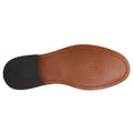 Base London Garfield Chaussures Loafers Homme En Cuir Brûlé Tan
