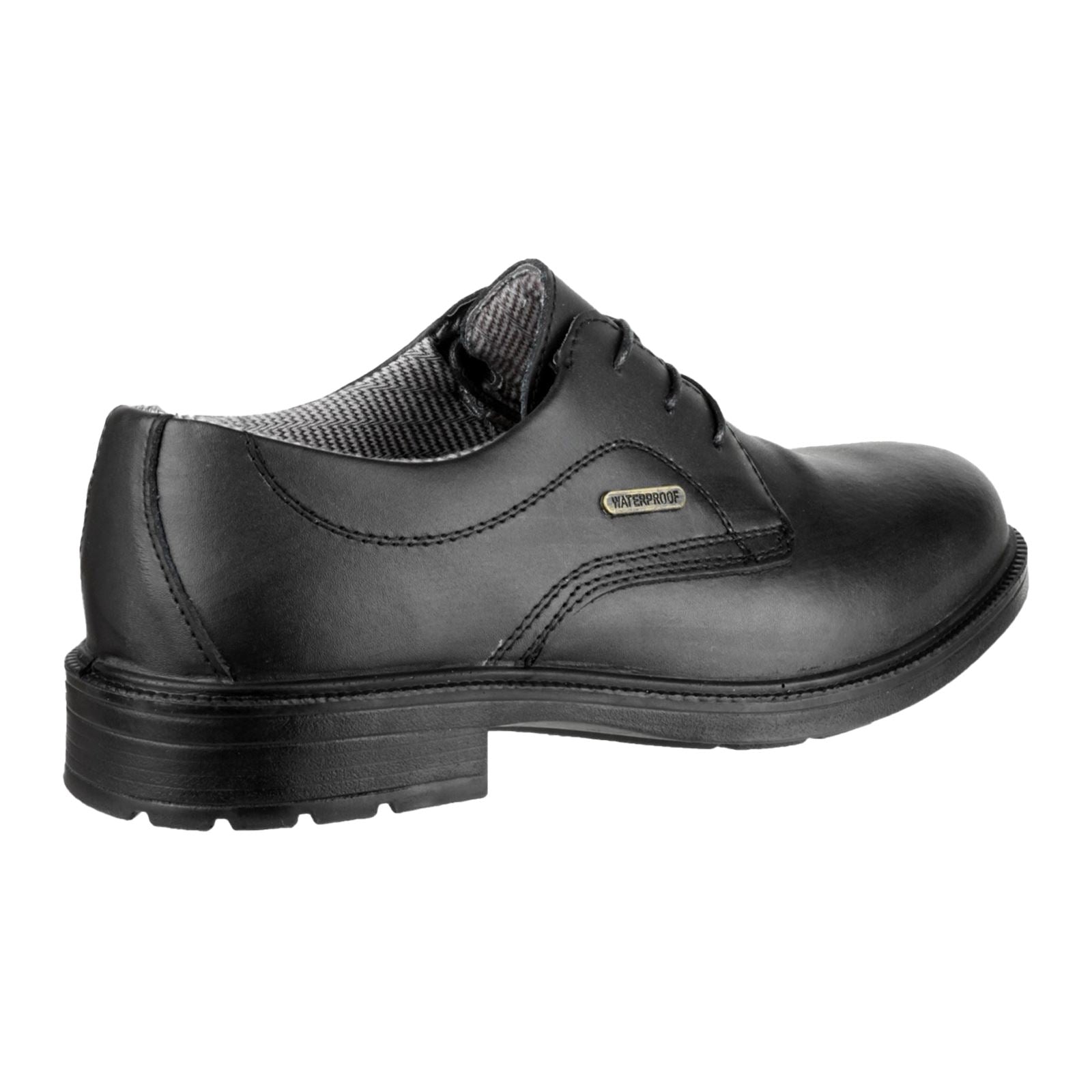 Amblers Safety Chaussures De Sécurité En Cuir Noir Fs62