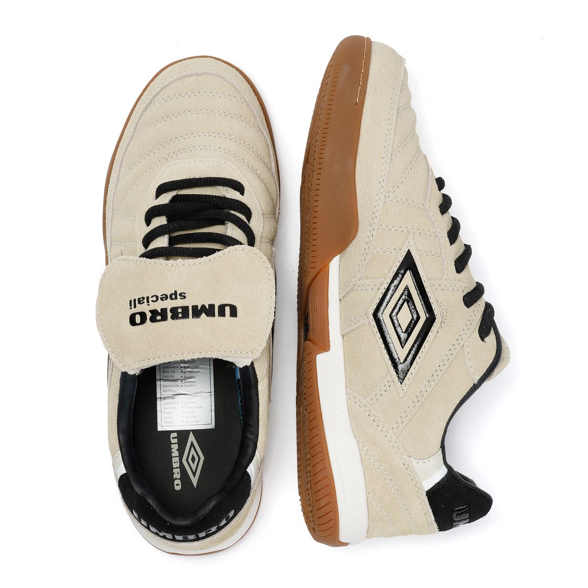 Umbro Speciali TR Baskets Beige En Suède
