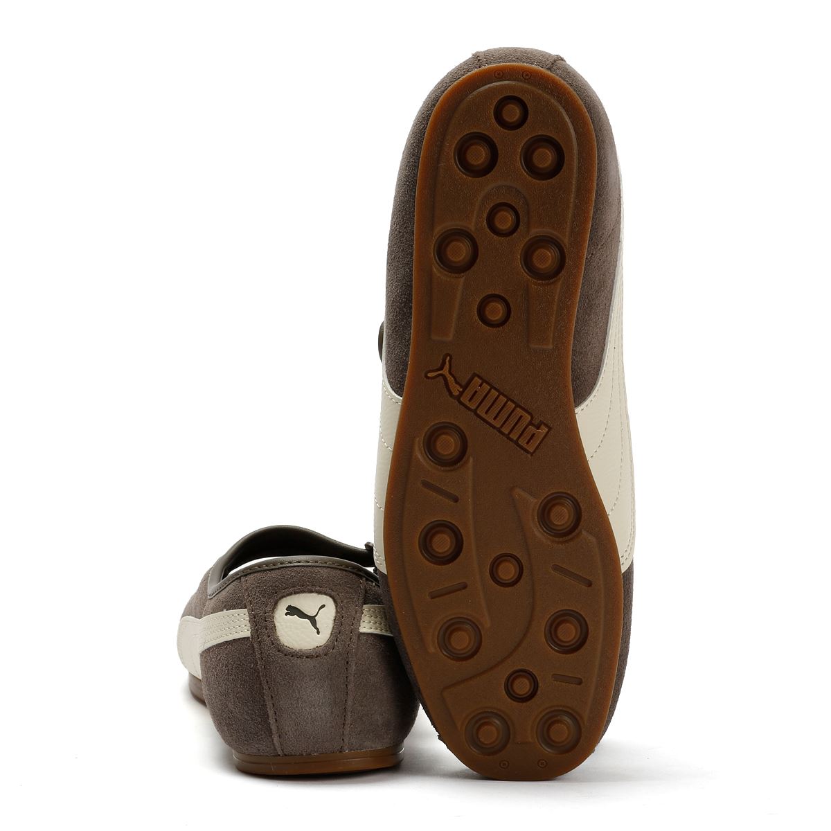 Puma Tacklette Baskets Brunes Pour Femmes Suede