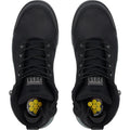 Hard Yakka Bottes De Sécurité En Cuir Noir Avec Fermeture Éclair En Dentelle Trois Mille Cinquante-Six