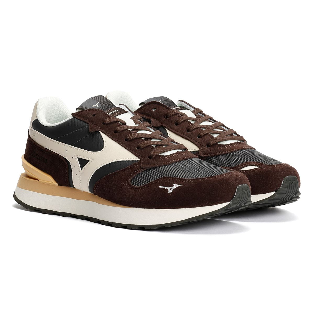 Mizuno RB87 Sneakers Marron Suède