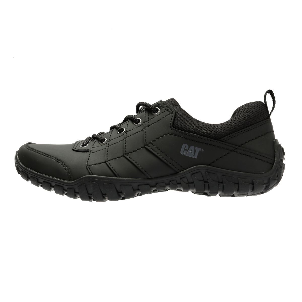 Caterpillar Instruct Chaussures À Lacets Noires Pour Homme En Suède
