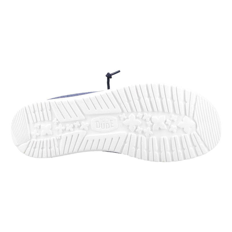 HEYDUDE Wally Palm Jute Veste En Toile De Jute Pour Homme Marine/Chaussures Mocassins Rouge Chili