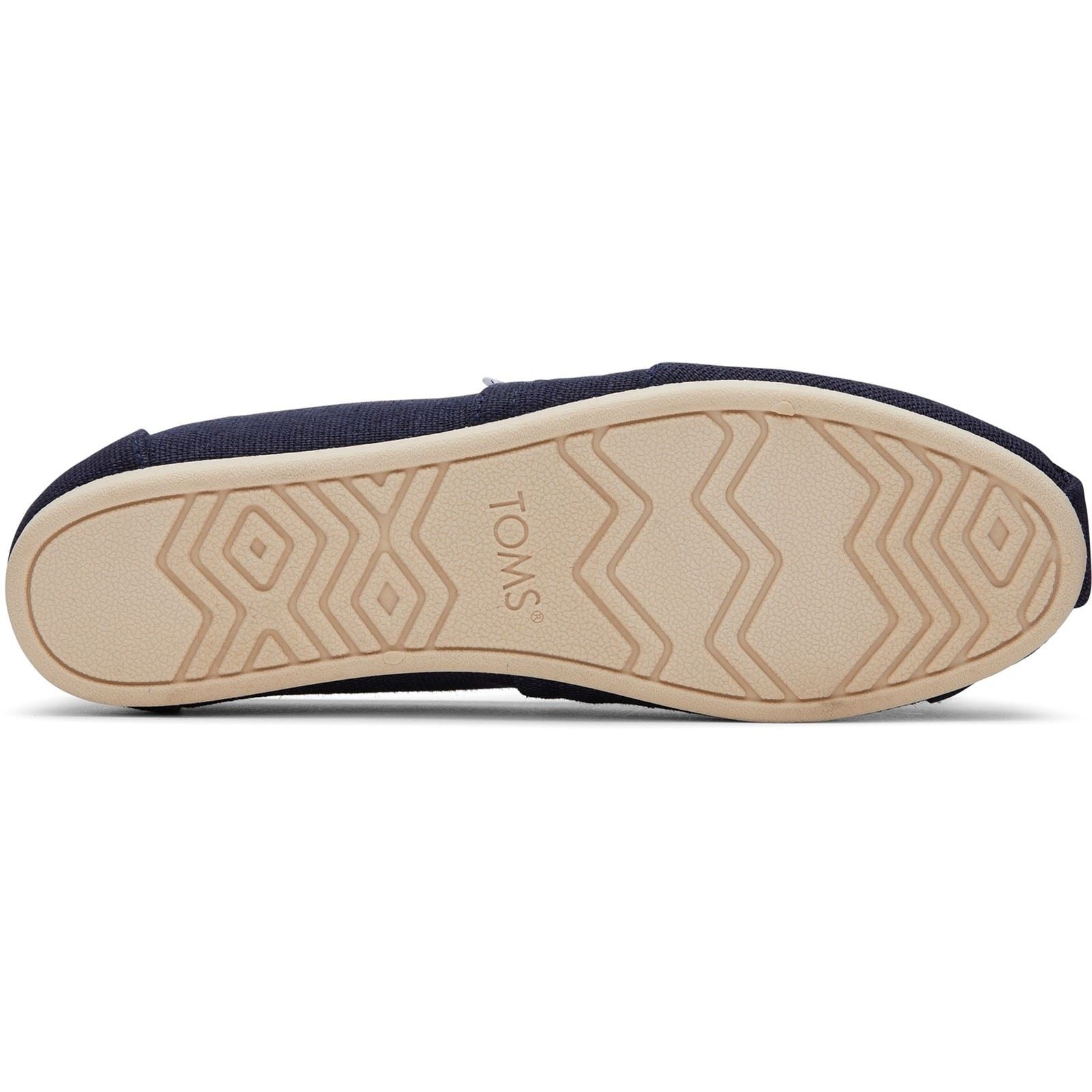 TOMS Alpargata Classic Espadrilles En Coton Pour Femmes De Couleur Marine