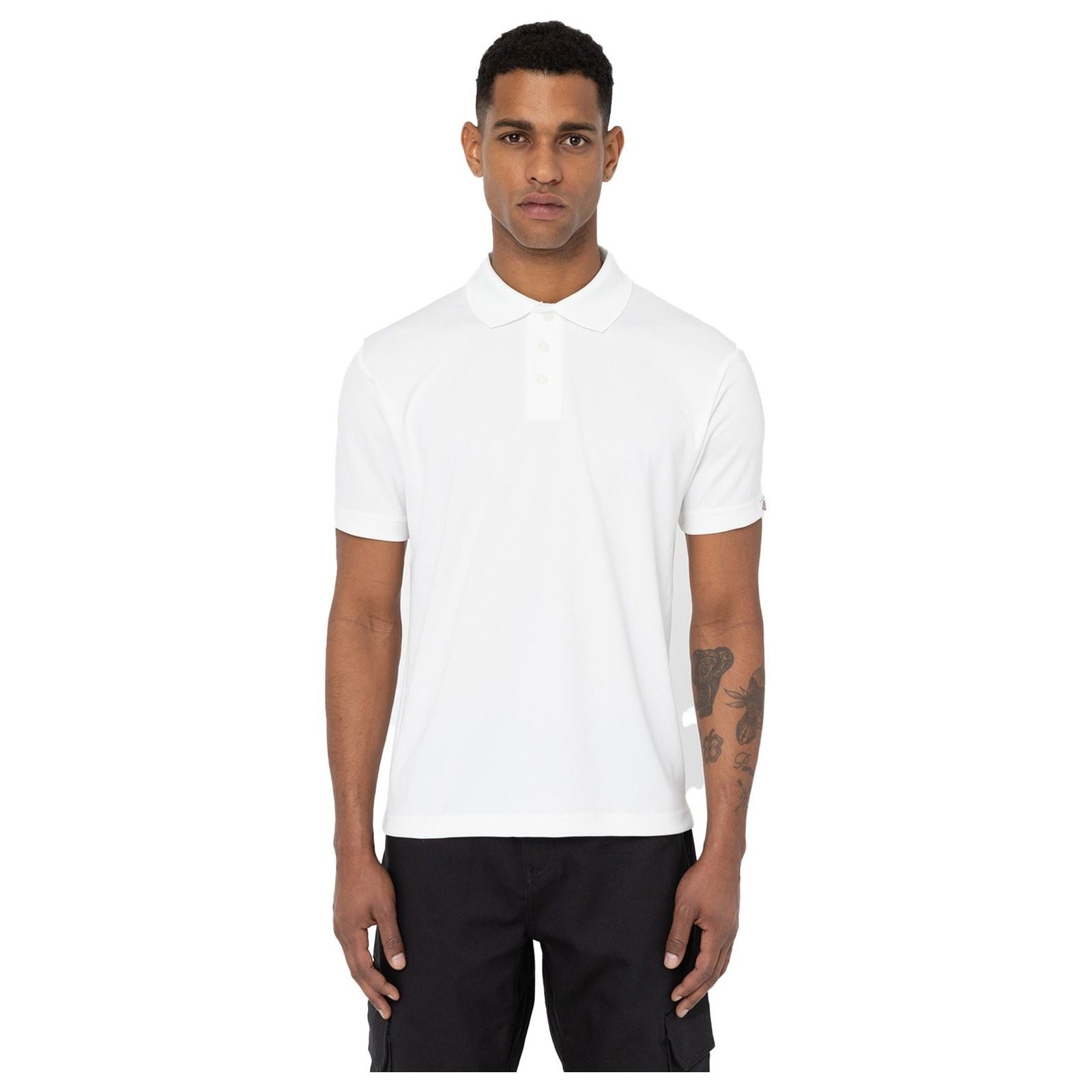 Dickies Everyday Polo En Polyester Pour Homme Blanc