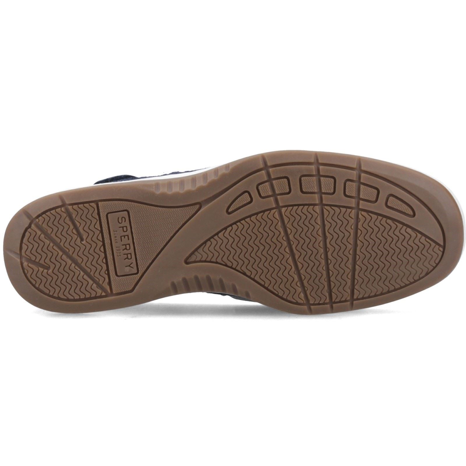 Sperry Angelfish Chaussures Bateau En Cuir Et Coton Pour Femme En Bleu Marine