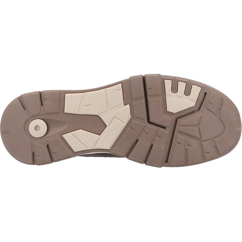 Hush Puppies Finley Chaussures À Lacets En Cuir Pour Hommes De Couleur Café