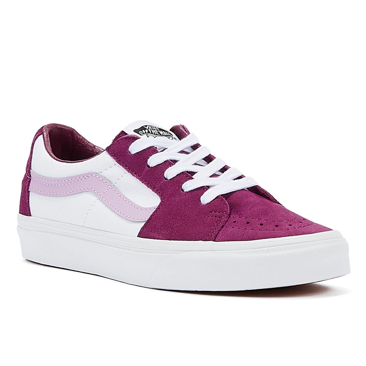 Vans Baskets Violettes Pour Femmes Sk8-Low