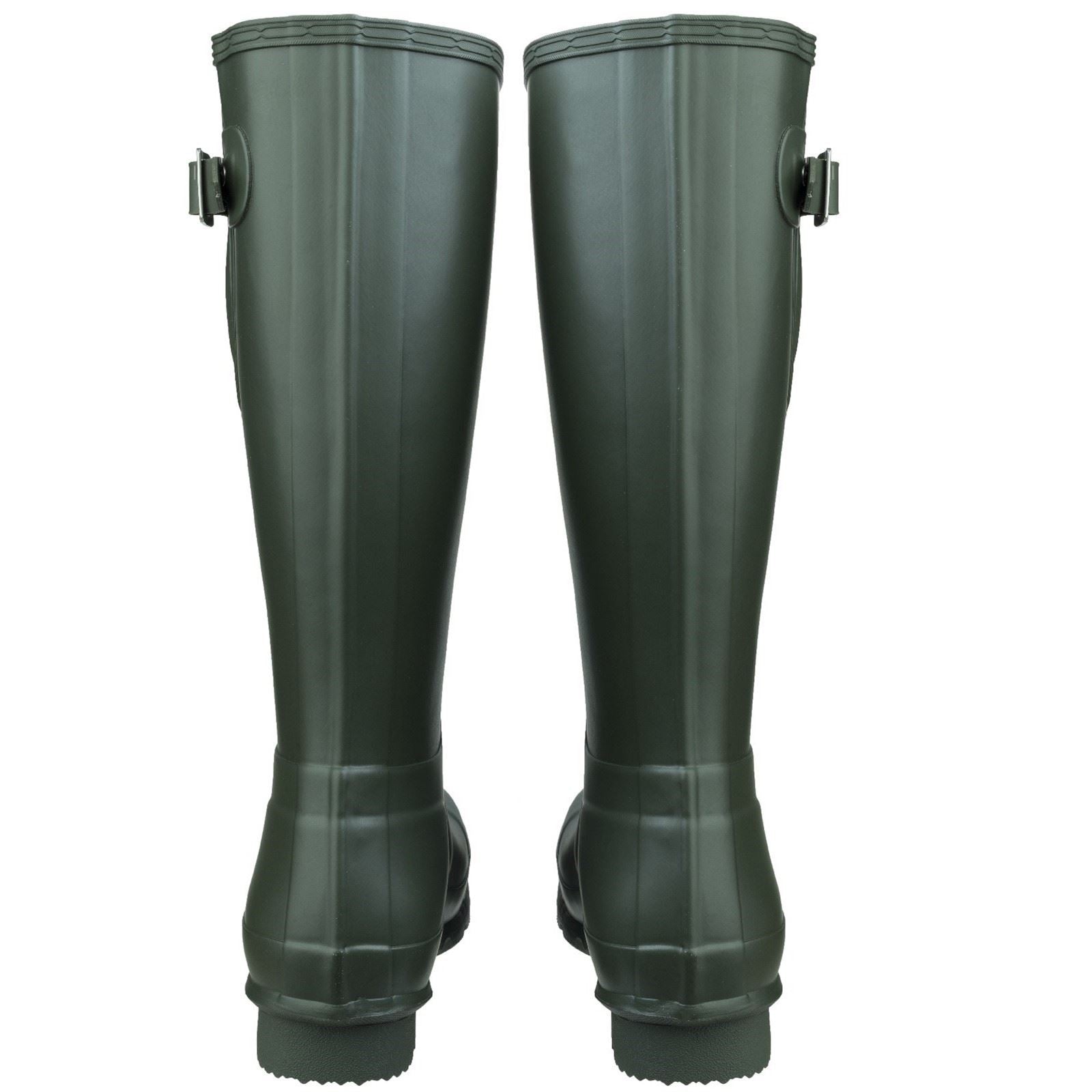 Hunter Original Side Adjustable Bottes En Caoutchouc Pour Hommes, Couleur Olive Foncé