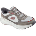 Skechers Edgeride Erlon Chaussures De Sport En Cuir Pour Hommes, Marron/multicolores