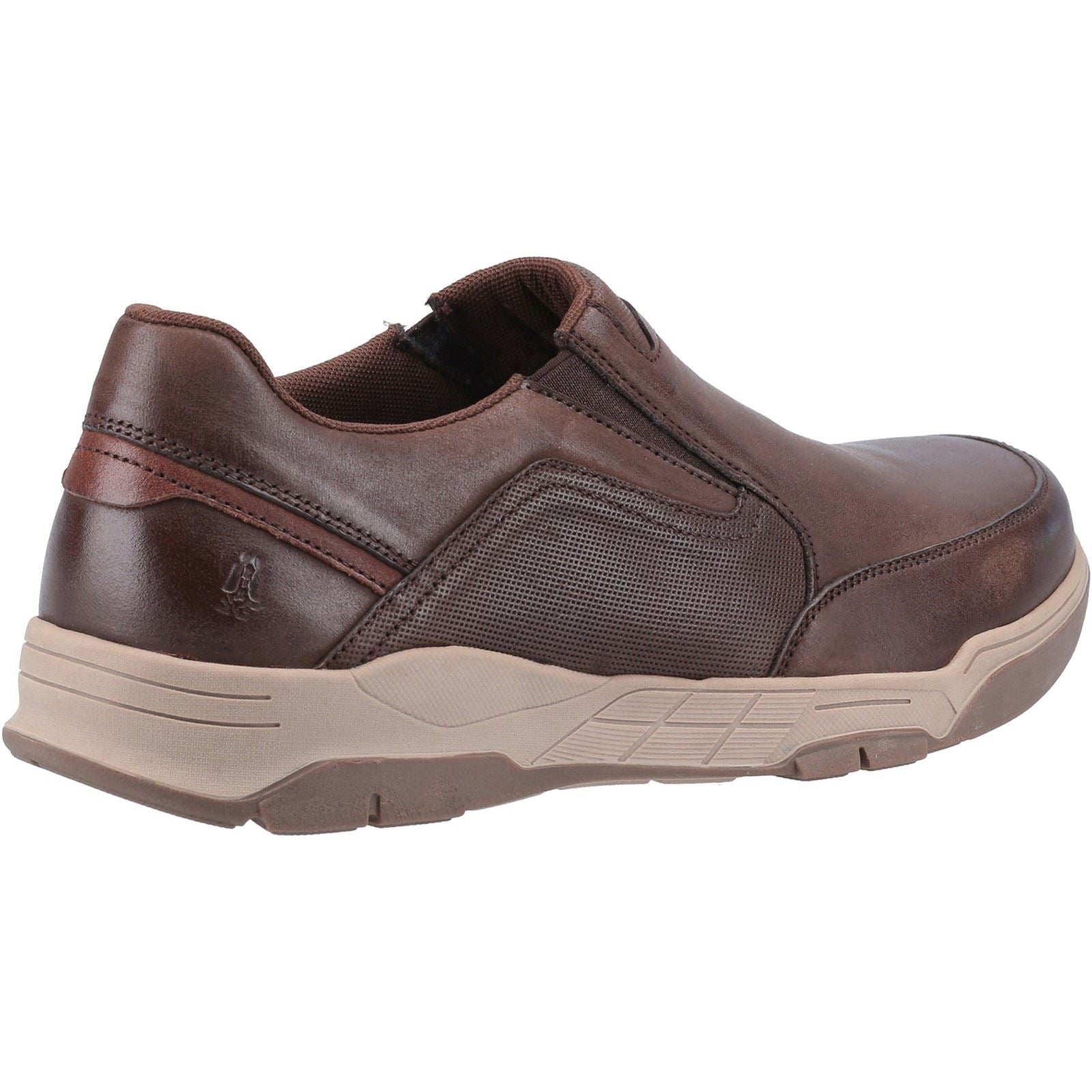 Hush Puppies Fletcher Mocassins En Cuir Pour Hommes, Couleur Café