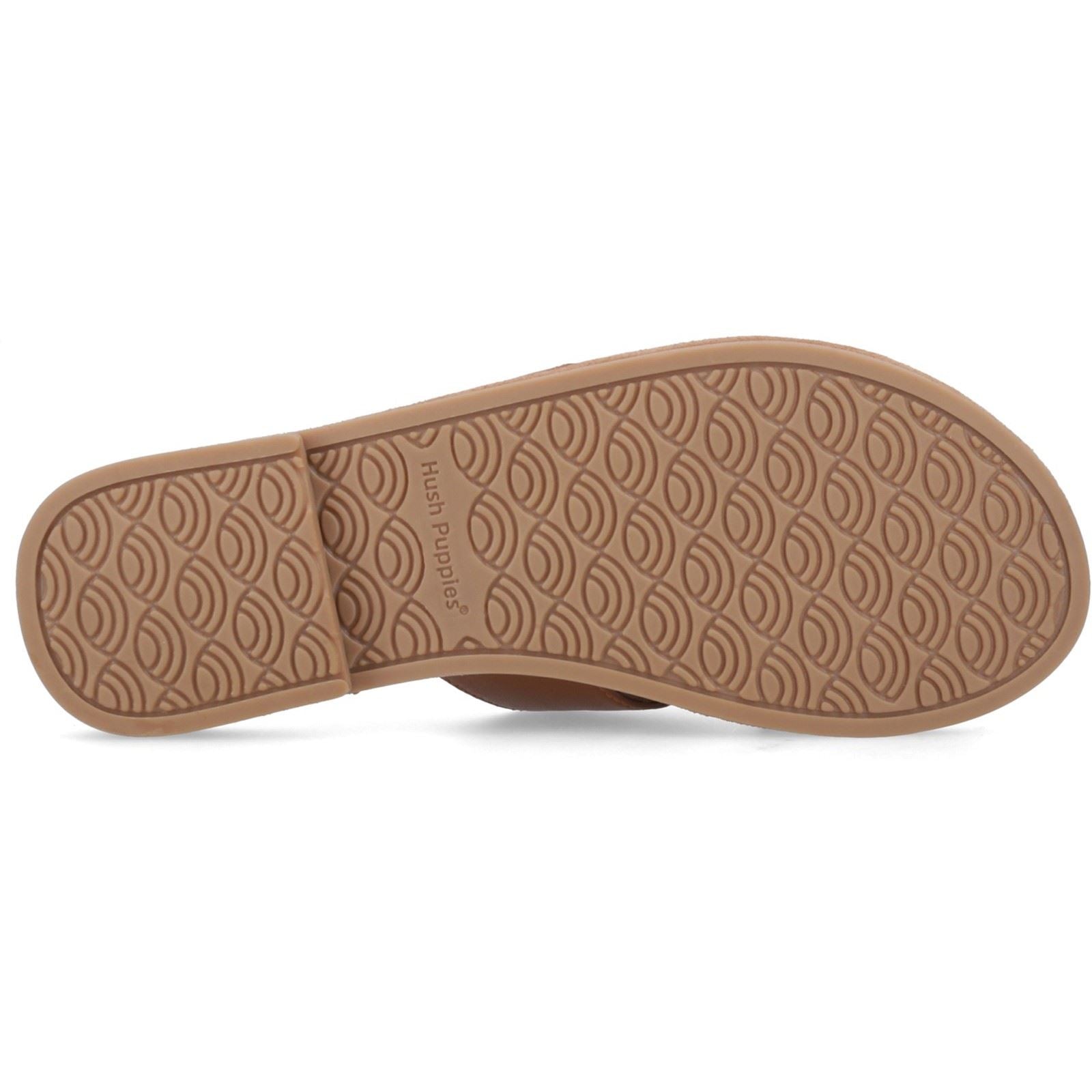 Hush Puppies Azalea Mule Sandales En Cuir Pour Femmes Couleur Caramel