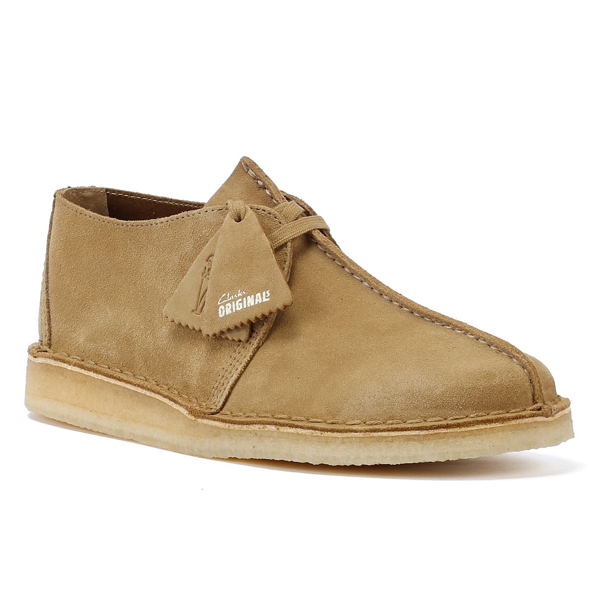 Clarks Originals Desert Trek Chaussures Pour Hommes En Daim Oakwood