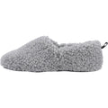 Hush Puppies Emily Chaussons Gris En Fausse Fourrure Pour Femmes