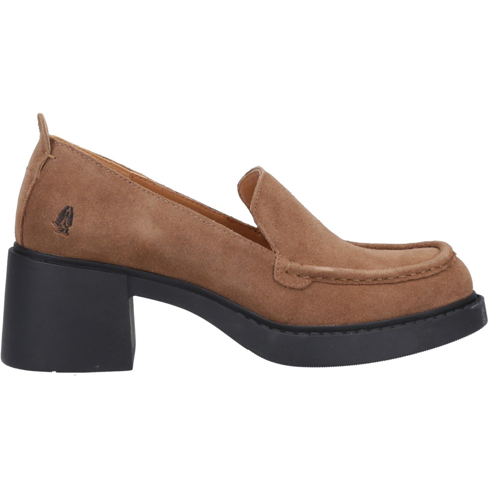 Hush Puppies Adelaide Femmes Suède Mocassins Beige