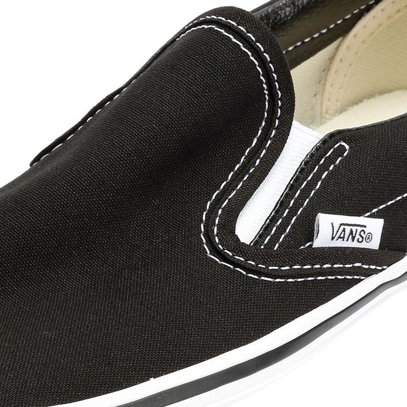 Vans Classic Slip-On Baskets Noires En Toile