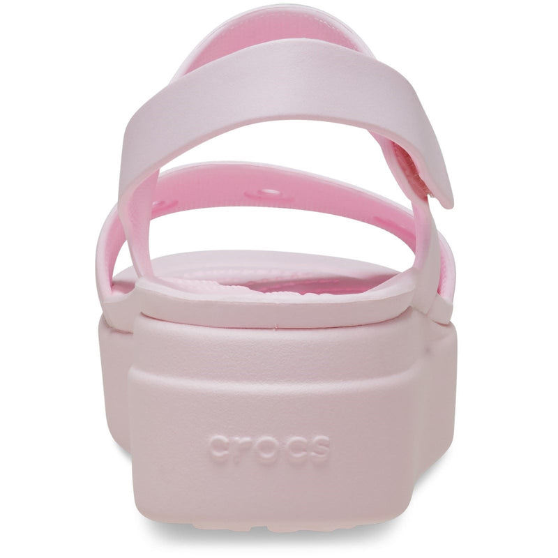 Crocs Brooklyn 4U Sandales Roses En Thermoplastique Pour Femme