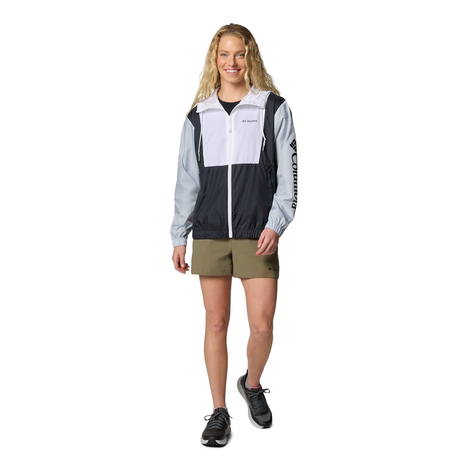 Columbia Lily Basin II Jacket Veste De Pluie Blanche Pour Femme