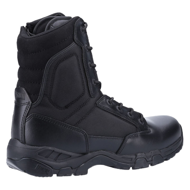 Magnum Bottes De Sécurité En Cuir Noir Viper Pro 8.0 Plus À Fermeture Éclair Latérale
