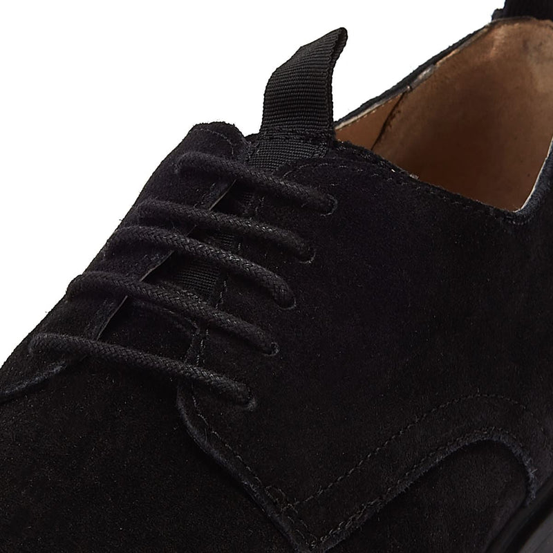 Hudson Barnstaple Lace Up Suede Shoe Men's Black Casual