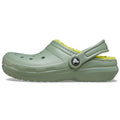 Crocs Classic Lined Sabots En Mousse Unisexes Pour Enfants En Thermoplastique