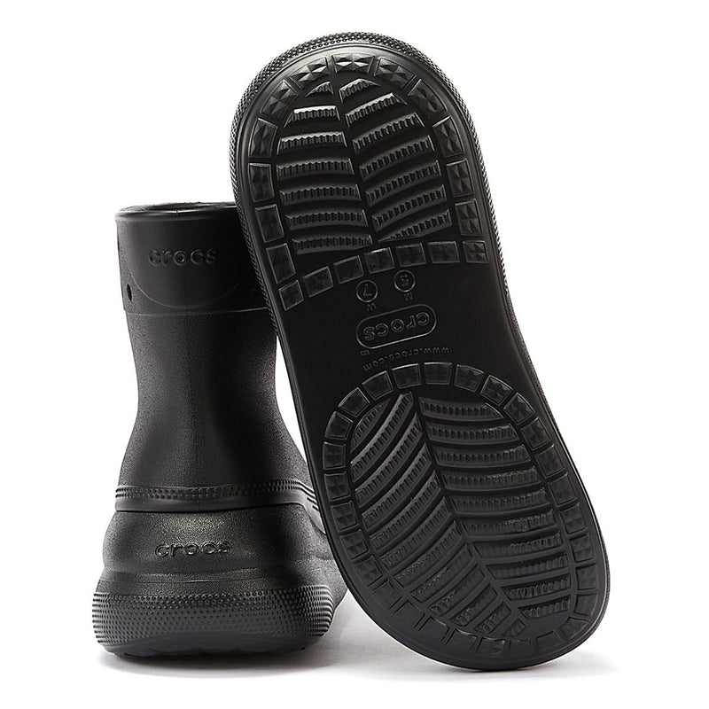 Crocs Bottes Noires Classiques Pour Femmes