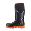 Muck Boots Grit S5 Bottes En Caoutchouc Pour Homme Noir/Orange