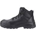 Skechers Workwear Trophus Kilram Bottes De Sécurité En Cuir Pour Hommes Noires