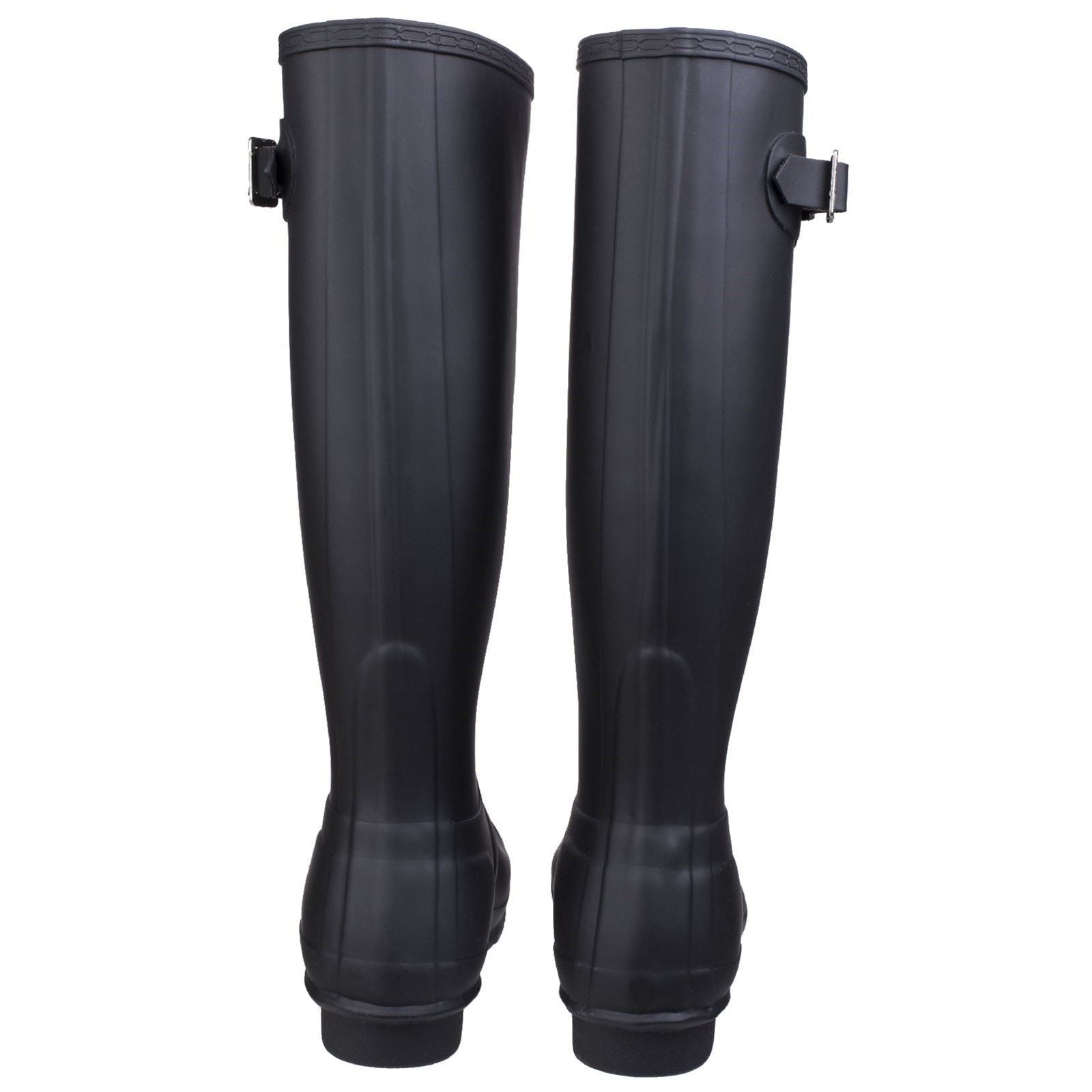 Hunter Original Tall Bottes En Caoutchouc Pour Femmes, Noires