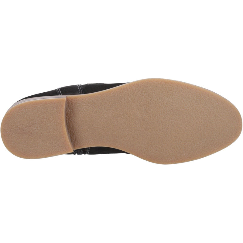 Cotswold Signet Bottes Noires En Cuir Pour Femmes