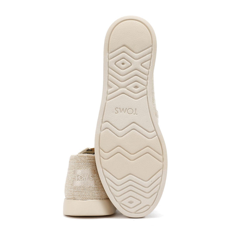 TOMS Alpargata Plus Heritage Espadrilles Pour Femmes En Toile Beige