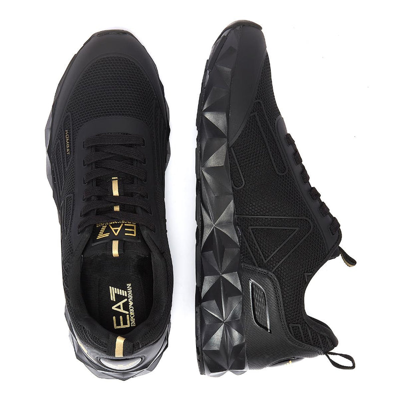 EA7 Baskets Homme Noires Ultimate C2 Kombat Winter Triple.