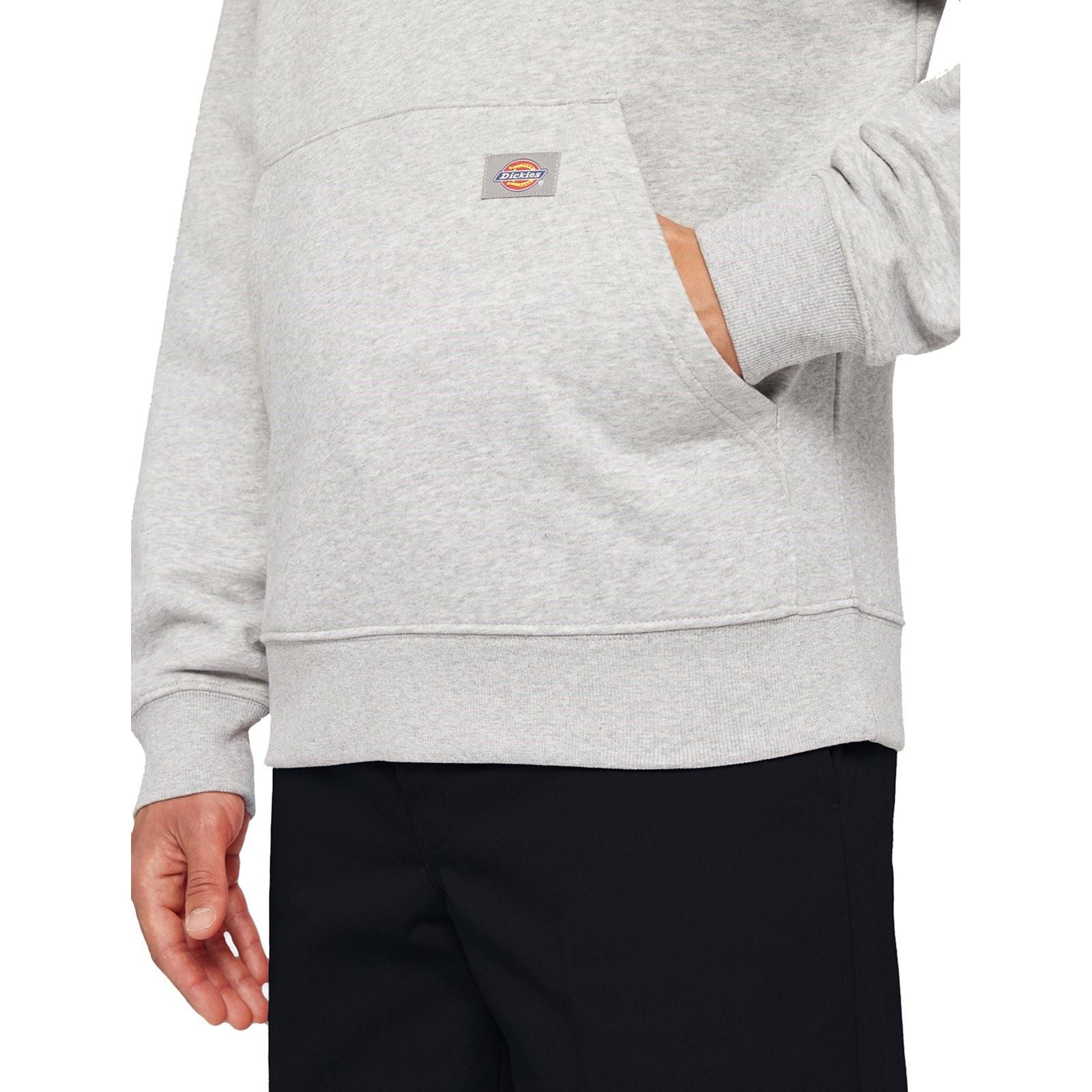 Dickies Everyday Fleece Sweat À Capuche Gris En Coton Pour Homme