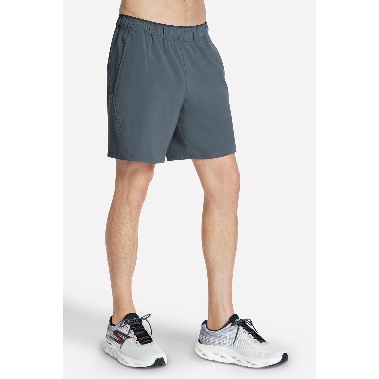 Skechers Performance Premier 7 Inch Short Shorts De Sport Actifs Pour Homme En Polyester Noir