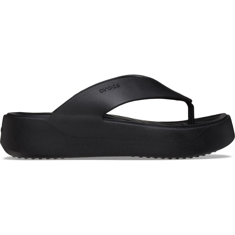 Crocs Getaway Platform sandales noires pour femme en thermoplastique