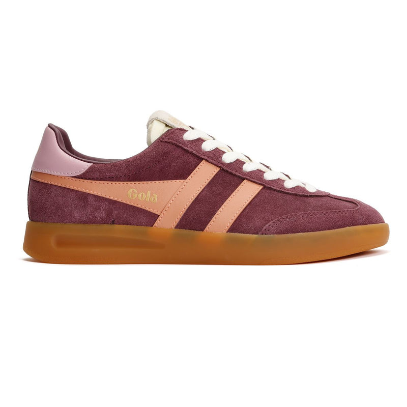 Gola Cyclone Baskets Violettes Suede Pour Femmes
