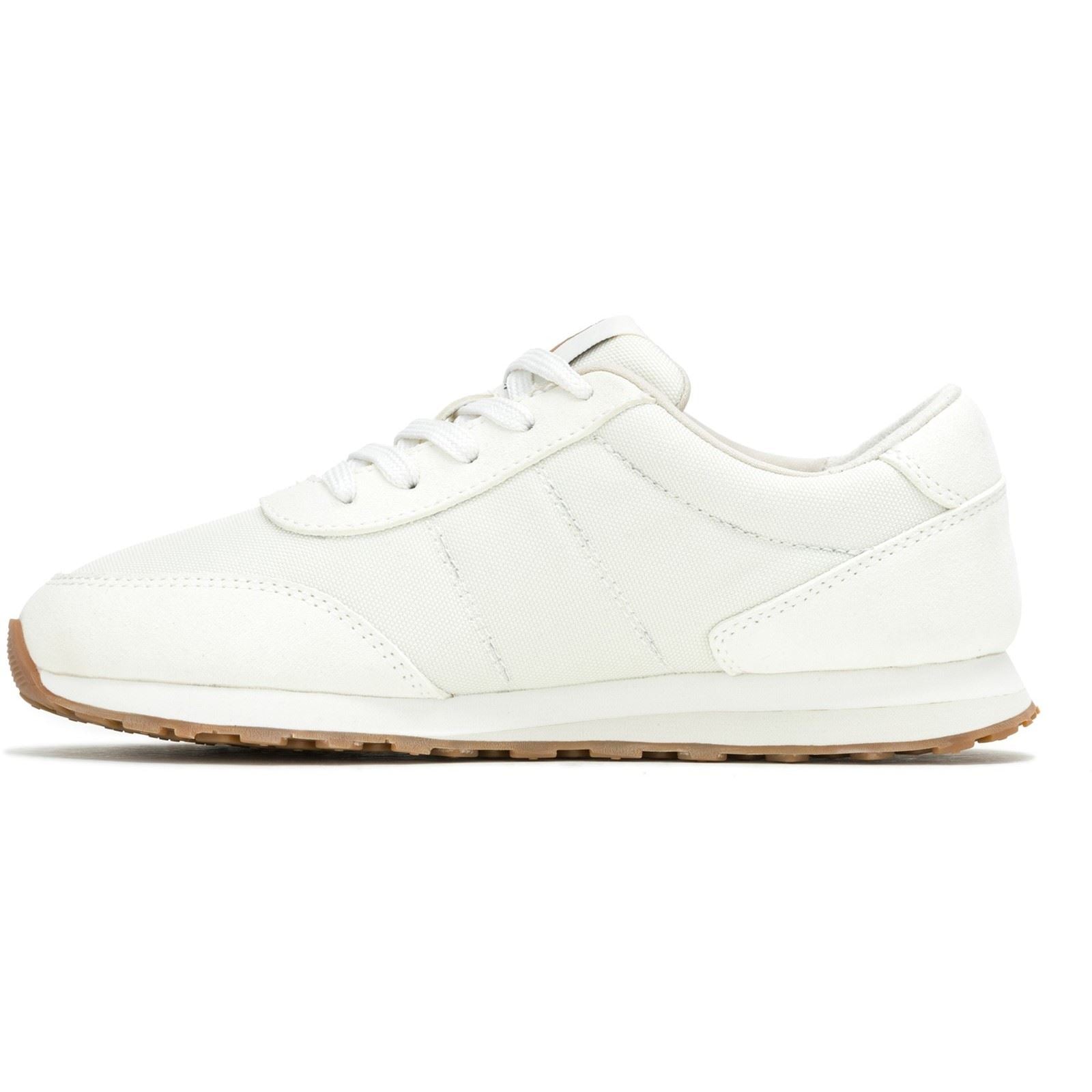 Hush Puppies Seventy8 Chaussures De Sport En Cuir Pour Femmes De Couleur Crème